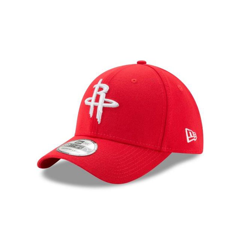 NBA Houston Rockets Team Classic 39Thirty Stretch Fit (BNK6446) - Red New Era Caps